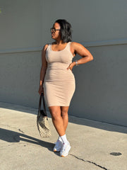 Casual Friday Midi Dress| 2 Colors