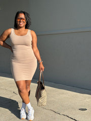 Casual Friday Midi Dress| 2 Colors