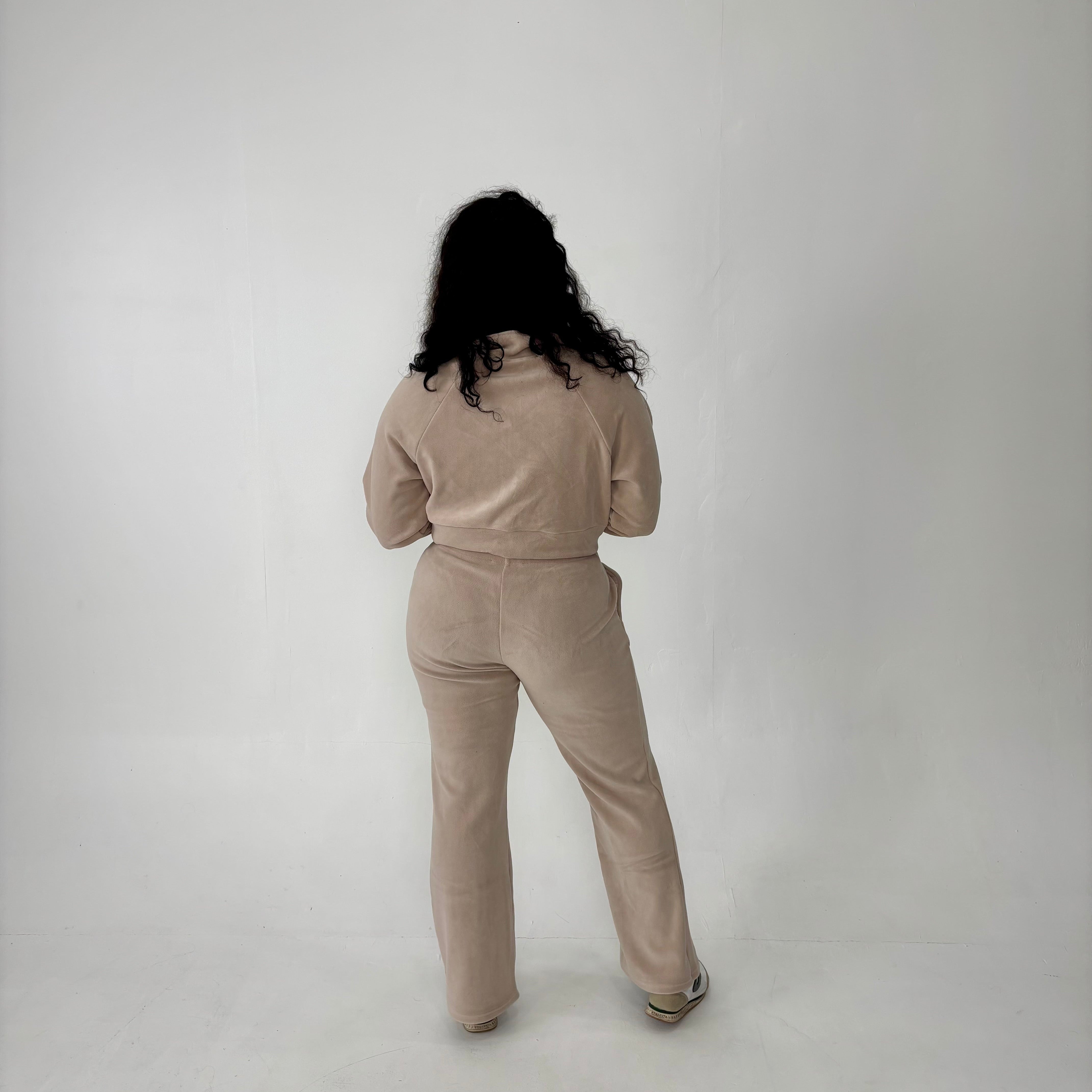 Fall Fleece Tracksuit | Kakhi