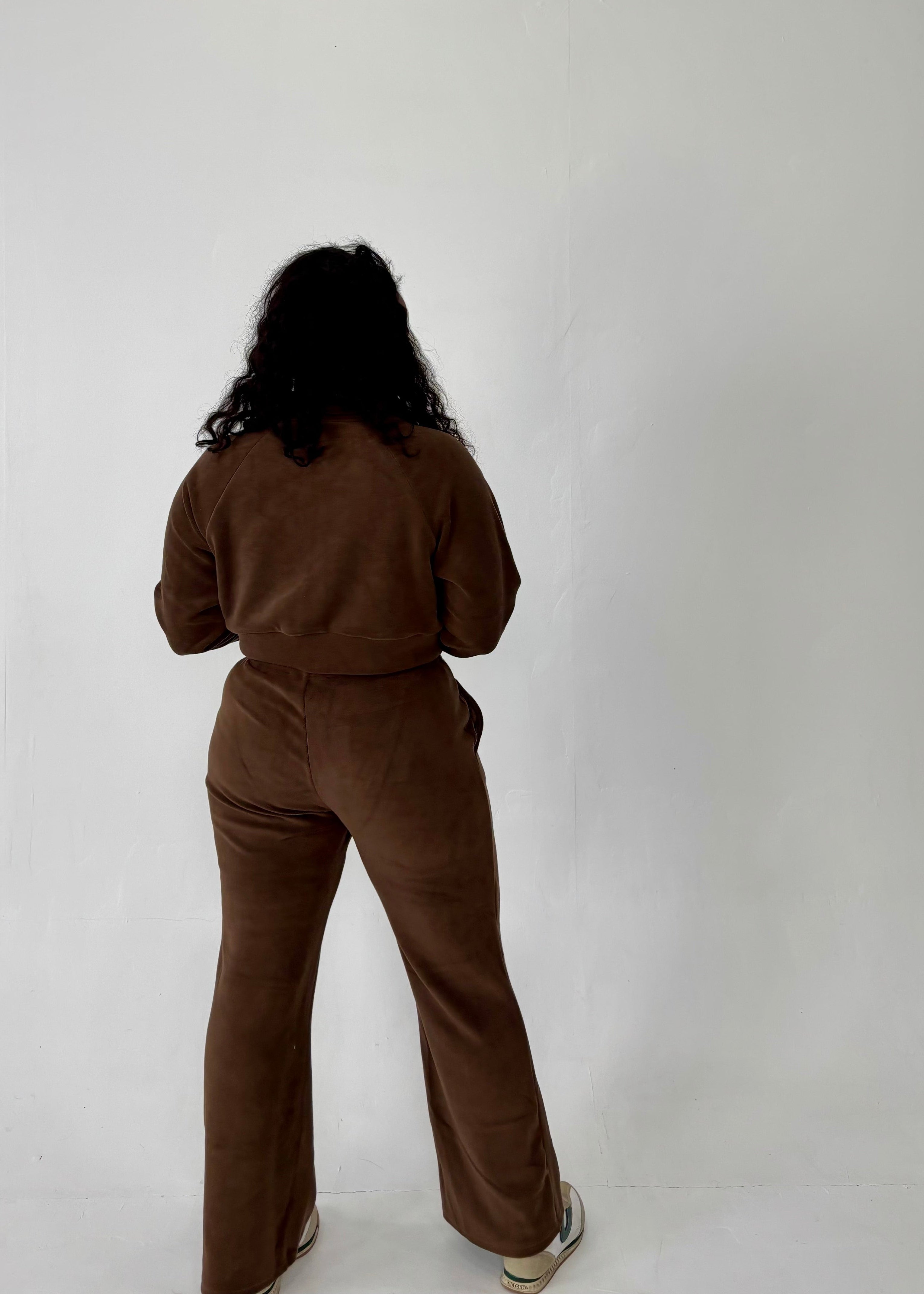 Fall Fleece Tracksuit | Espresso