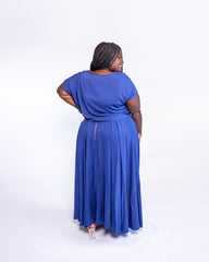 The Chic Girl Curvy Skirt Set | 2 Colors
