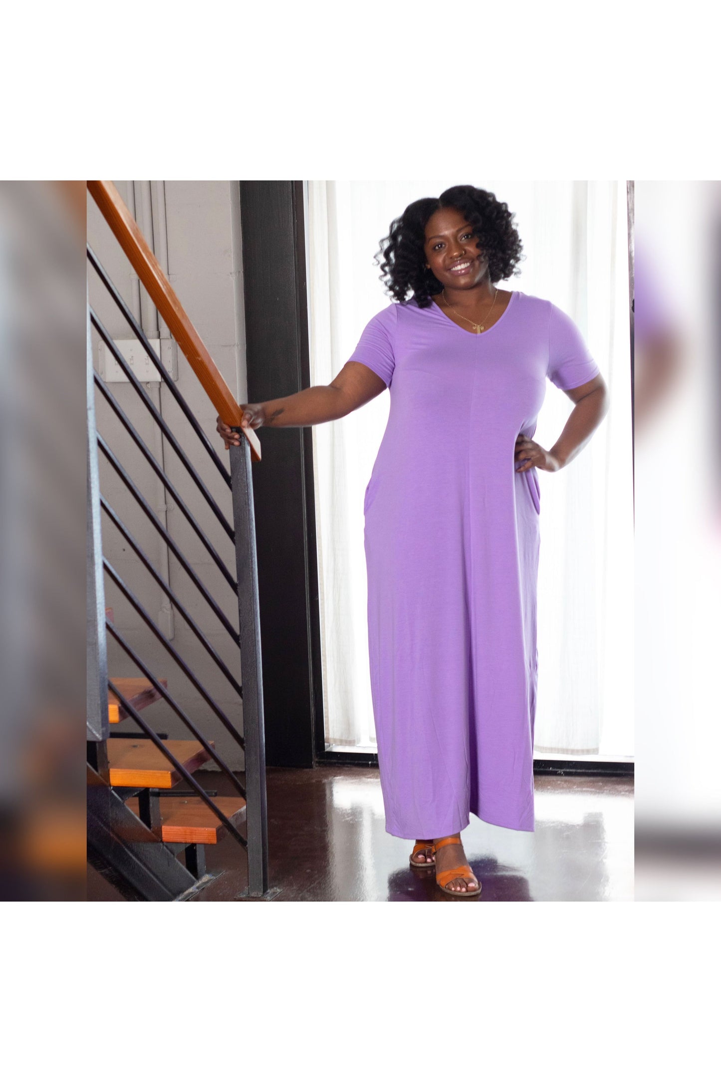 Weekend Maxi Full Length Maxi Dress | Lavender